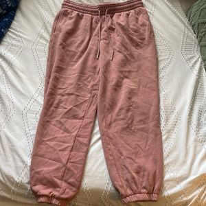 Pink H&M sweatpants